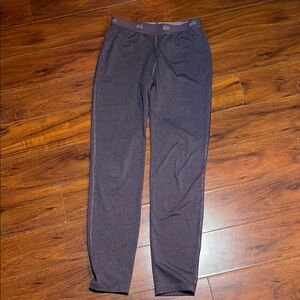 REI Co-Op kids Eggplant Striped leggings | size 14-16